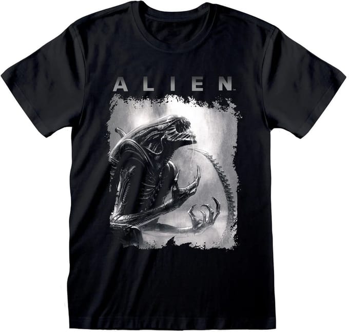 Alien Xenomorph Black T-Shirt-S