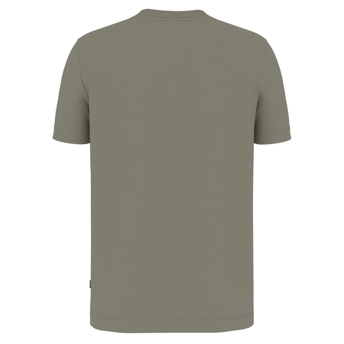 T-shirt met logostitching model 'Priamo'