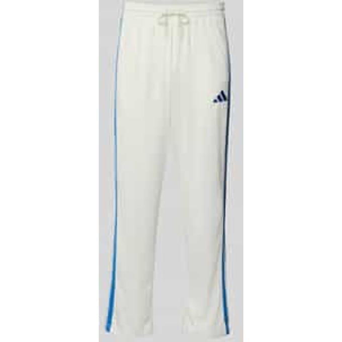 Straight fit sweatpants met gestikt logo