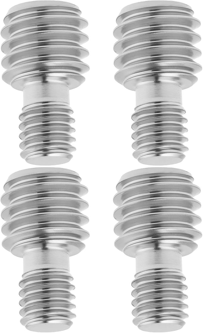 Adapter Schroef Set - Bevestigingsschroef Koppeling - Camera Statief - Metaal Constructie - 3/8" naar M6 - Zilver