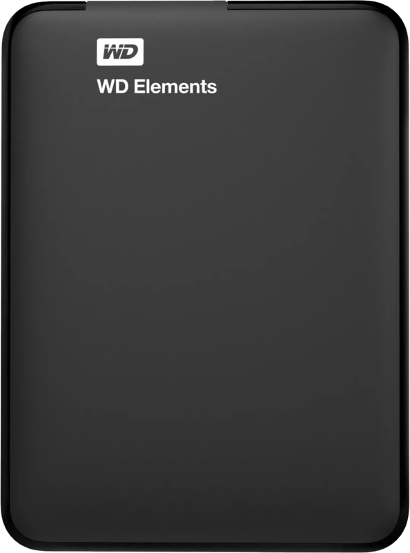 WD Elements Portable U3 - 1TB - External Hard drive - Black
