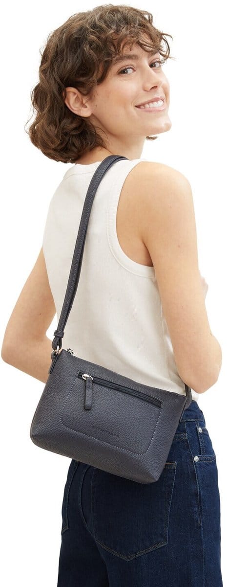 Tom Tailor - Shoudertas Elis - Maat ONESIZE - dark blue
