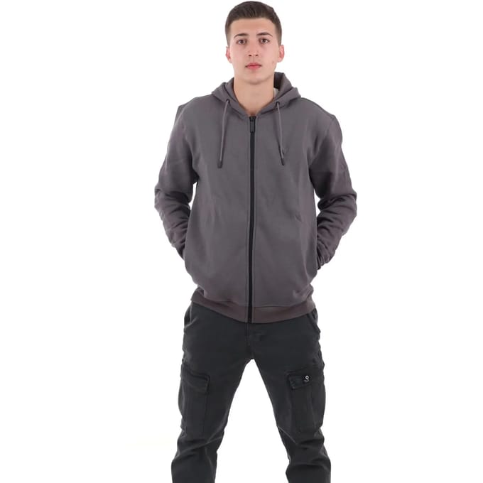 Hooded sweatshirt met rits Guess Aldwin