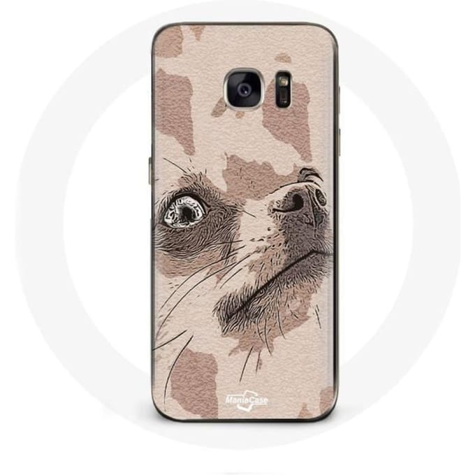 Coque pour Samsung Galaxy S7 Edge Chihuahua Race de chiens