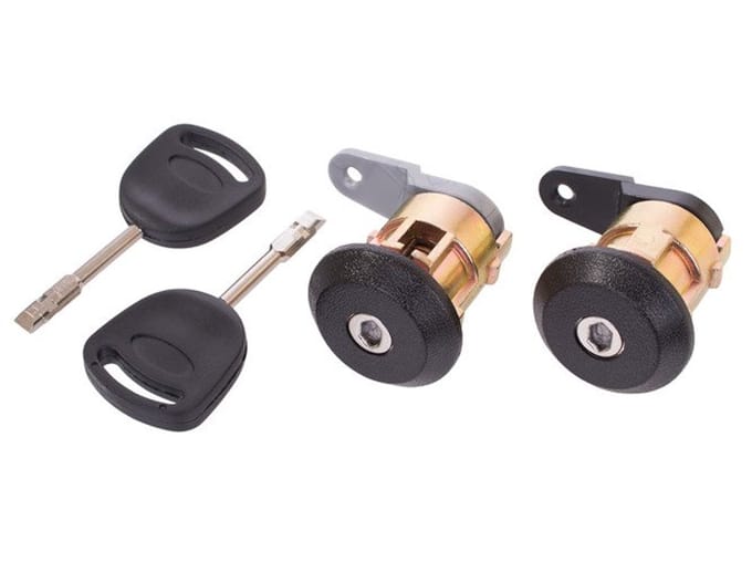 Modecar - Deurslot Inzetstukken - Ford Escort Mk7 - 1995-1999 - Links + Rechts
