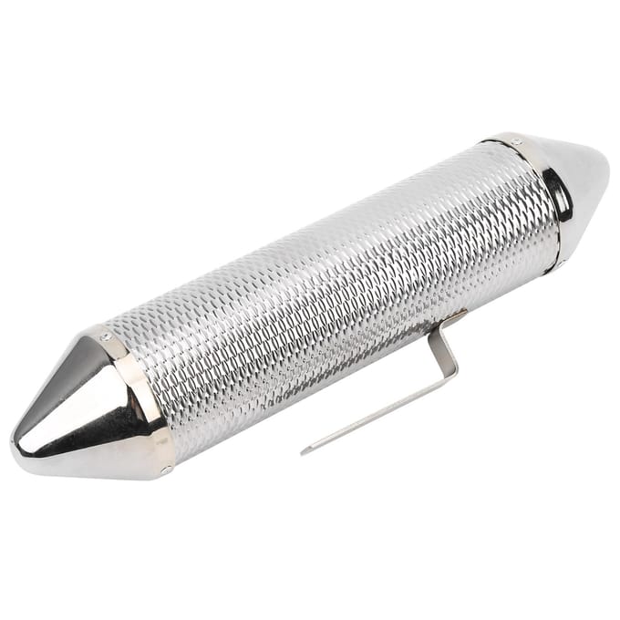 Guiro Shaker Schraper Metaal Orff Percussie Instrument Muziek Lesmateriaal accessoires white