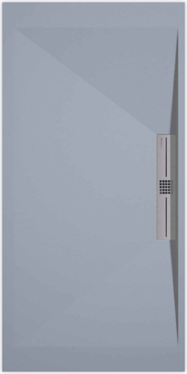 Sanifun douchebak Stone Side Gray Smooth 1100 x 900 S