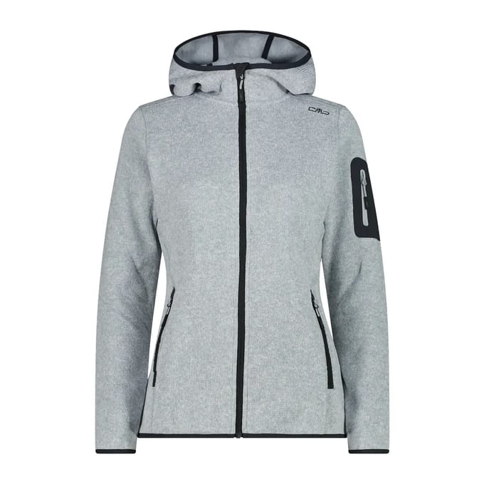 Dames fleece met capuchon CMP