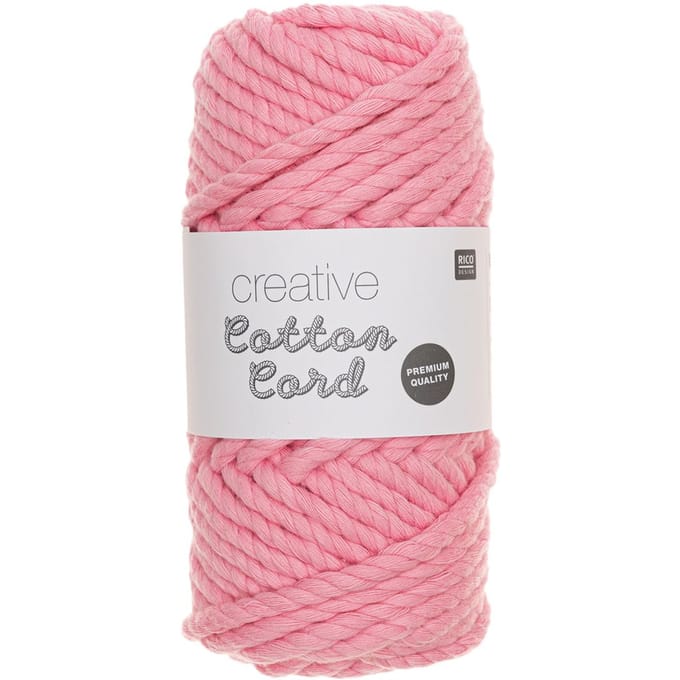 Rico Creative Cotton Cord - Roze
