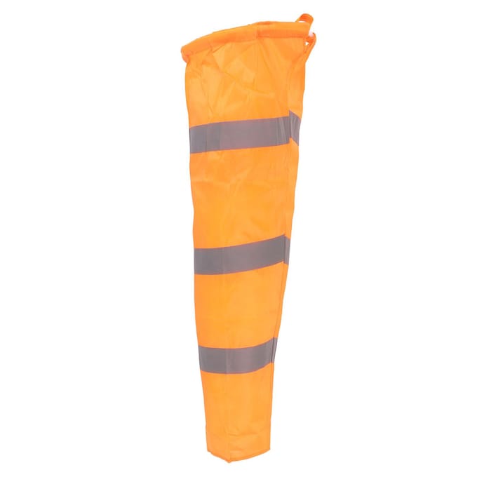 Windzak Windrichting Meting Sok Zak Oranje Polyester 80cm voor Buiten Luchthaven Reflecterend orange