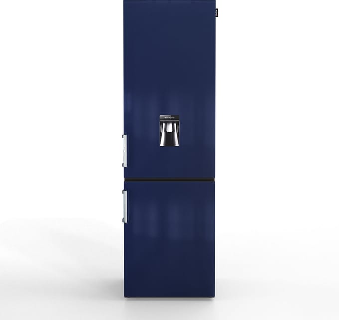 Nunki Large H2O – Koel-vriescombinatie – Waterdispenser – E-klasse – 268 liter – Front Magnetic Burst Gloss Metallic