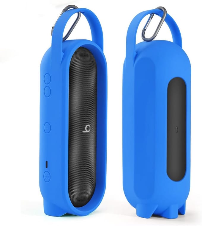 Siliconen Luidsprekerhoes Draagbare Bluetooth Speaker Opbergtas