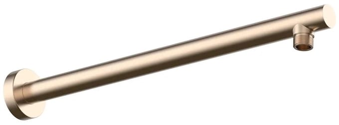 DutchLine - Grip Douchearm 450mm – Geborsteld koper