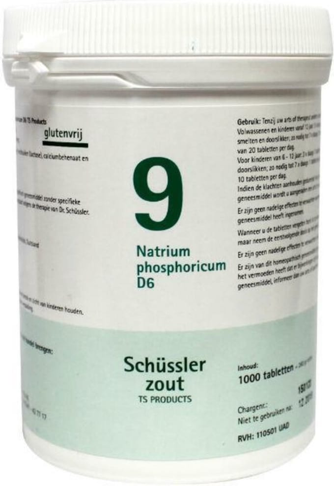 Sch ssler zout Nr. 9 Natrium phosphoricum D6 TS Products