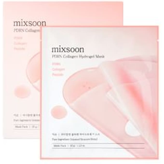 MIXSOON PDRN Collageen Hydrogel Masker 35g × 5 Vel – Hydraterend & Verstevigend Gezichtmasker Product De 35g × 5 Sheets