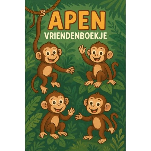 Apen Vriendenboekje - Andries B.V.