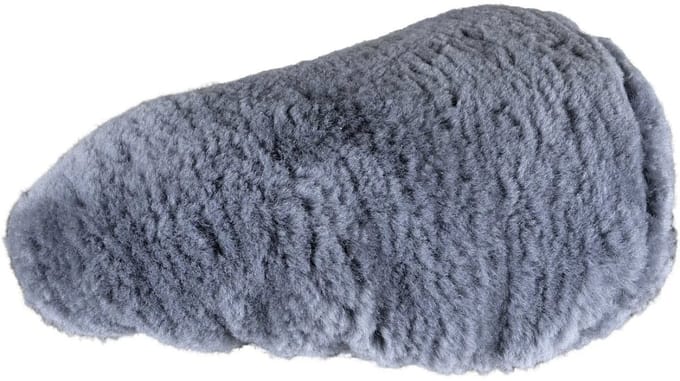 Schapenvacht Fietszadeldekje - 4 Kleuren - Kleur: Grijs