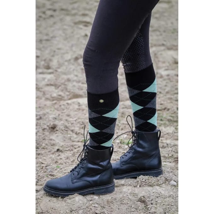 Rijsokken Equithème Argyle