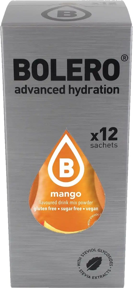 Suikervrije limonade sticks mango - 12 x 3g