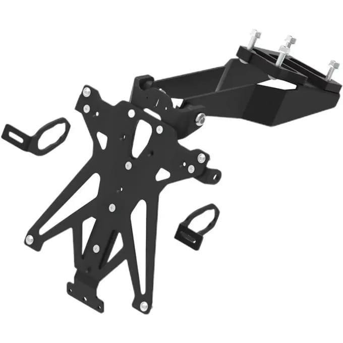 Support voor motor kentekenplaat Lightech Kawasaki Z 900 A2 Abs