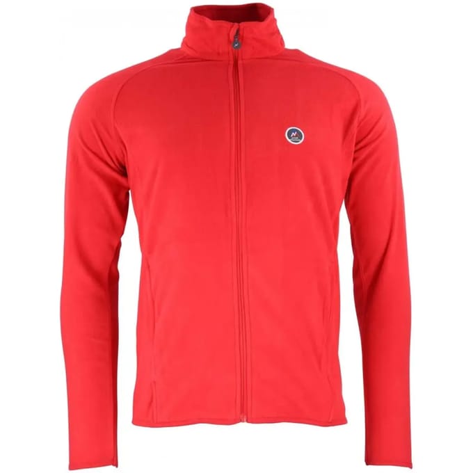 fleece met 1/2 rits en capuchon Peak Mountain