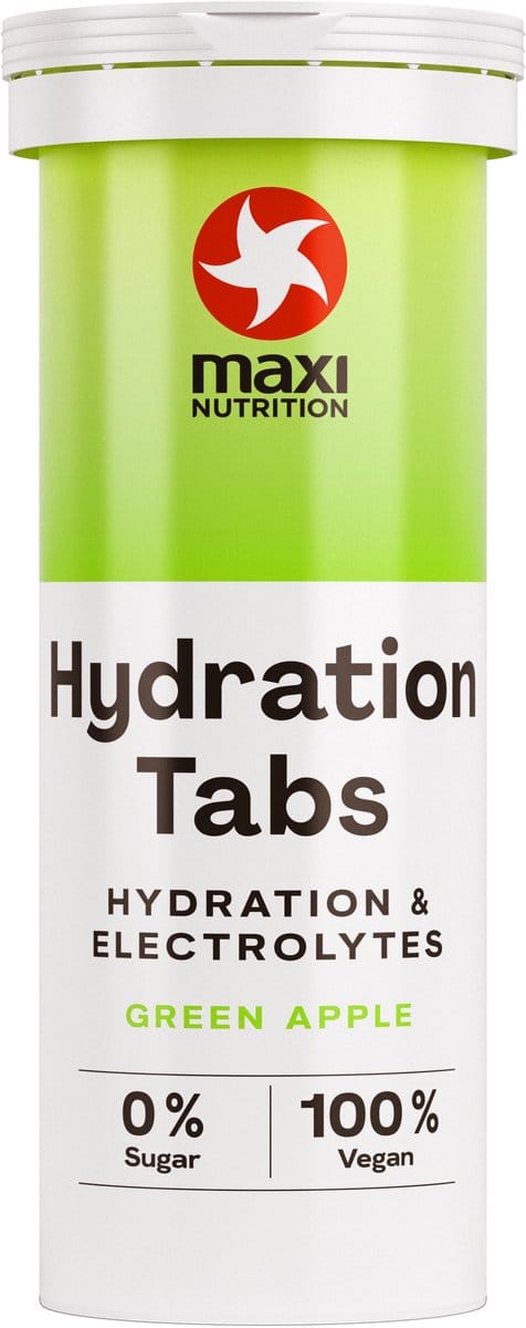 Maxi Nutrition Hydration Tabs Elektrolyten Groene Appel (40 gr)