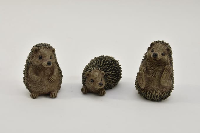 Farmwood Animals beeld egel 6cm