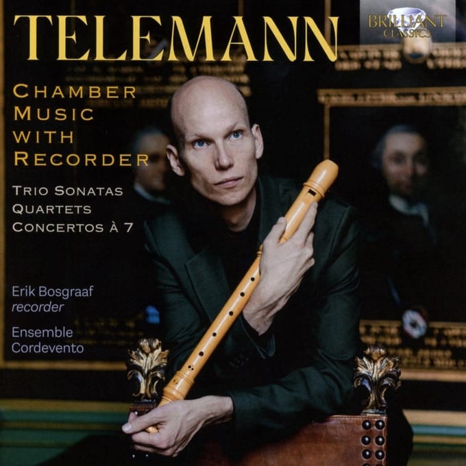 Ensemble Cordevento & Erik Bosgraaf - Telemann: Chamber Music With Recorder (2 CD)
