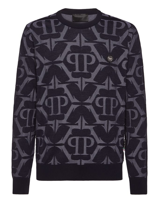 Pullover Ronde Hals Chrome