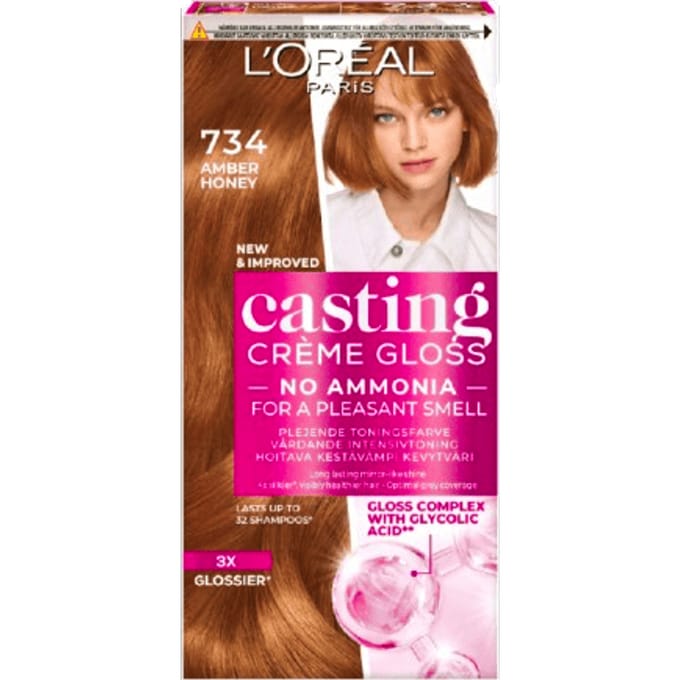 L'Oréal Paris L'Or&eacute;al Paris Casting Creme Gloss 734 Rich Honey 1 st