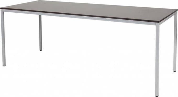 Bureautafel - Domino Basic 200x80 logan - alu frame