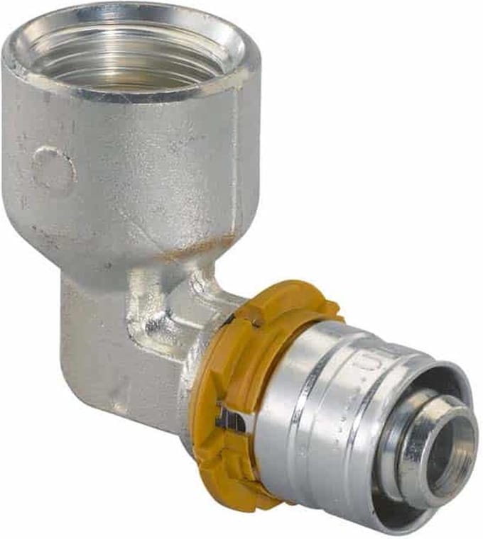 Uponor S-Press Plus knie - 3/4 binnendraad x 20 mm pers