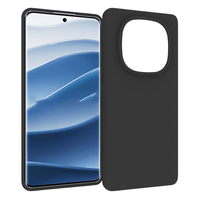Mocaa Redmi Note 14 5G Pro+ Slim Fit Hoesje Zwart