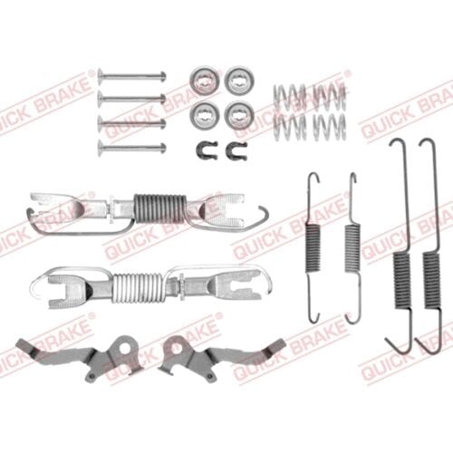 Toebehorenset, remschoenen QUICK BRAKE 105-0002S