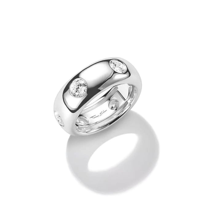 Thomas Sabo - TR2519-051-14-60 - Ring - Dames - 925 Zilver - Bold Elegance - Ringmaat 60