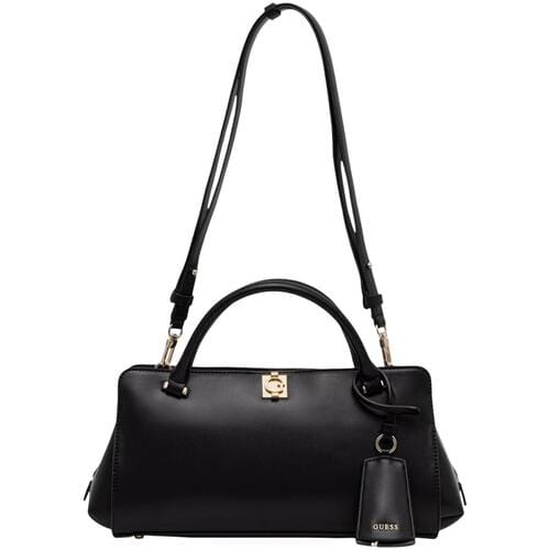 GUESS schoudertas handtas Audrey Girlfriend Satchel Black zwart