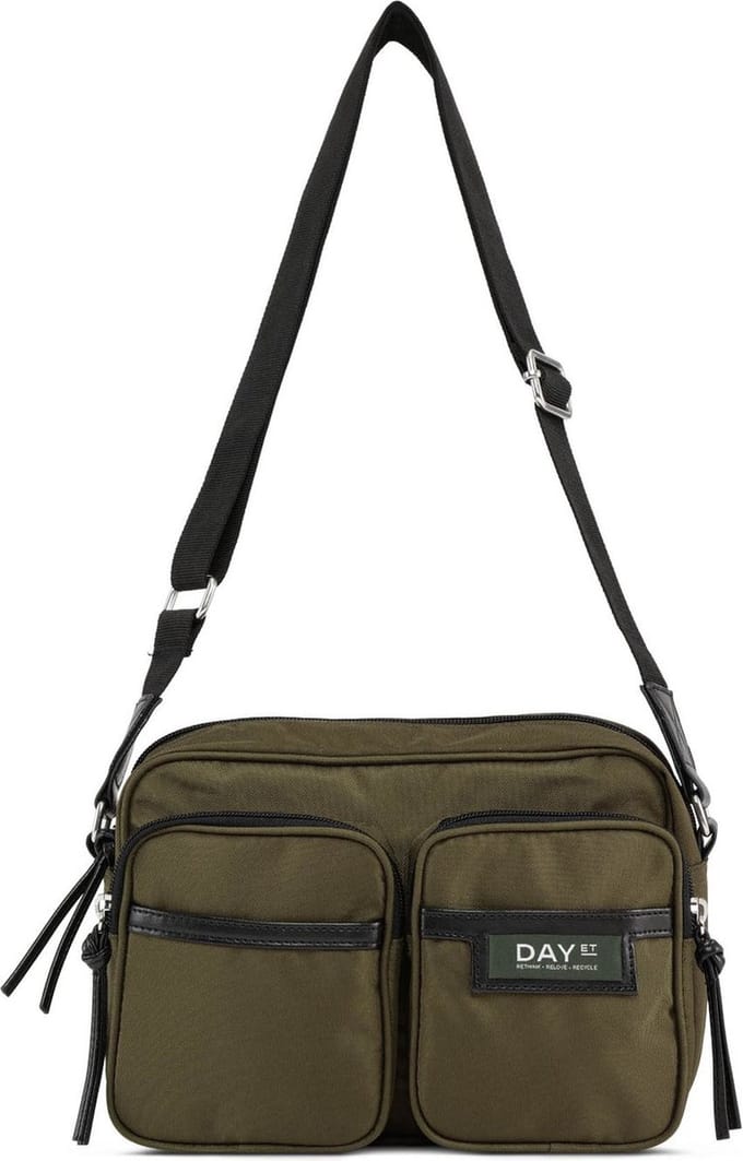 DAY ET Schoudertas Gweneth Re-S Crossbody Dark Olive Groene