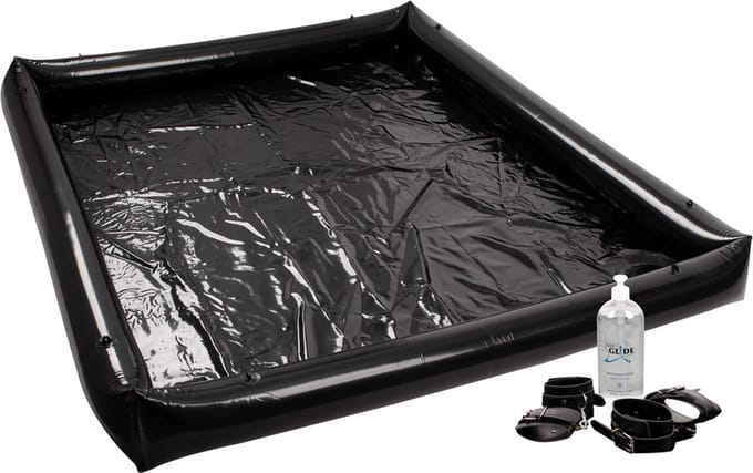 Fetish Collection - Glossy Games Lak Laken Met JustGlide Glijmiddel 1000 ml