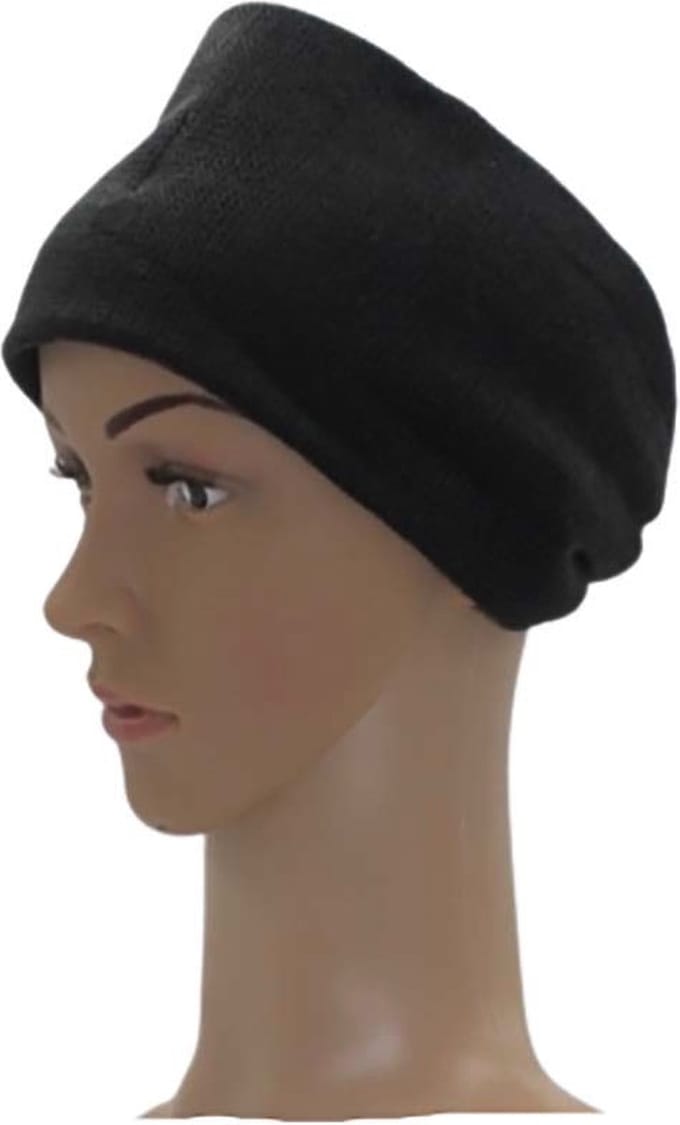 Haarband - Vrouwen - Dames - Meisjes - Effen-Zwart