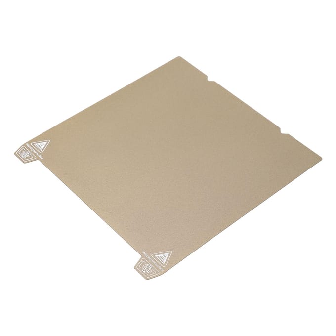 Dubbelzijdig Gestructureerd PEI Poedercoating Bord Veerstaal 235 X 235mm Zachte Bouwplaat voor Ender beige