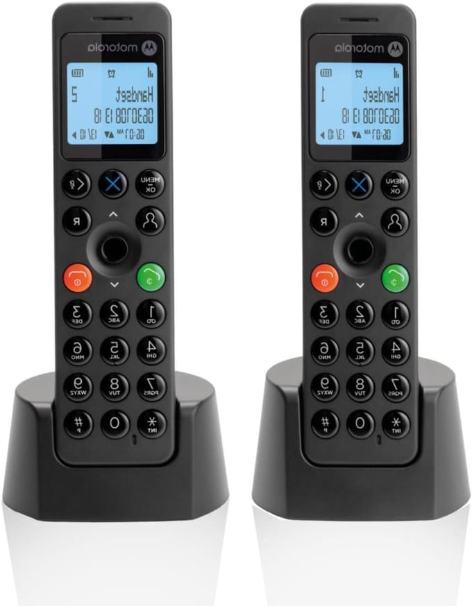 Draadloze Telefoon - DECT Telefoon - Thuis Bellen - Oproepblokkering - 3 x 5 x 17 cm - Zwart