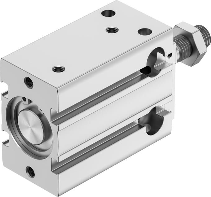 Festo Compacte Cilinder 25mm Boring 15mm Slag Dubbelwerkend - 4840826 - P2DA3