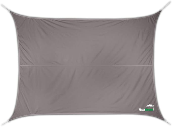 MaxxGarden Schaduwdoek - Zonnezeil Vierkant - 3,6x3,6m - Taupe