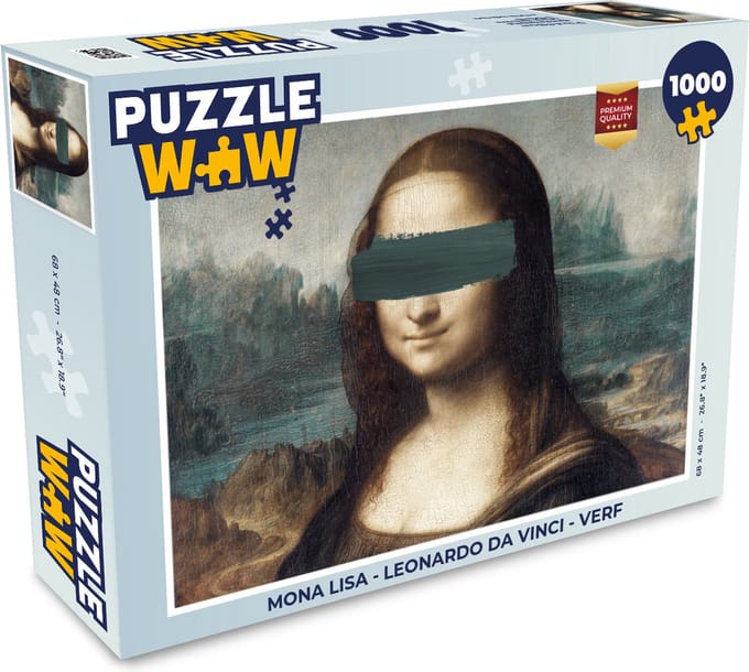 Puzzel Mona Lisa - Leonardo da Vinci - Verf - Legpuzzel - Puzzel 1000 stukjes volwassenen