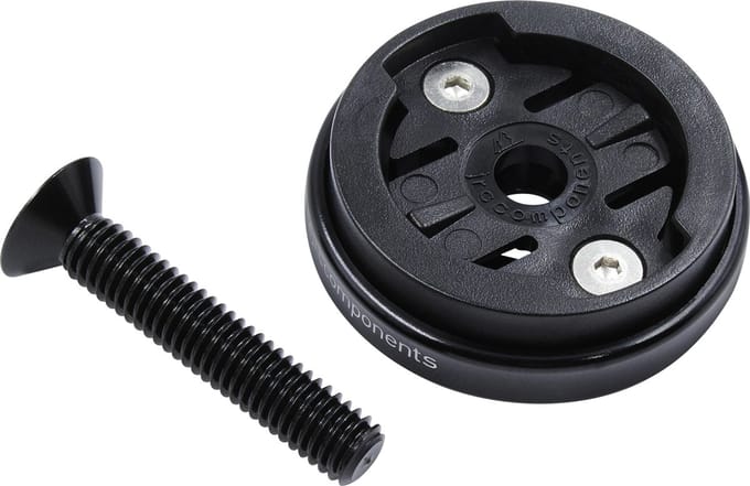 JRC - Garmin Enkei Top Cap Mount 1 1/8 Inch Zwart