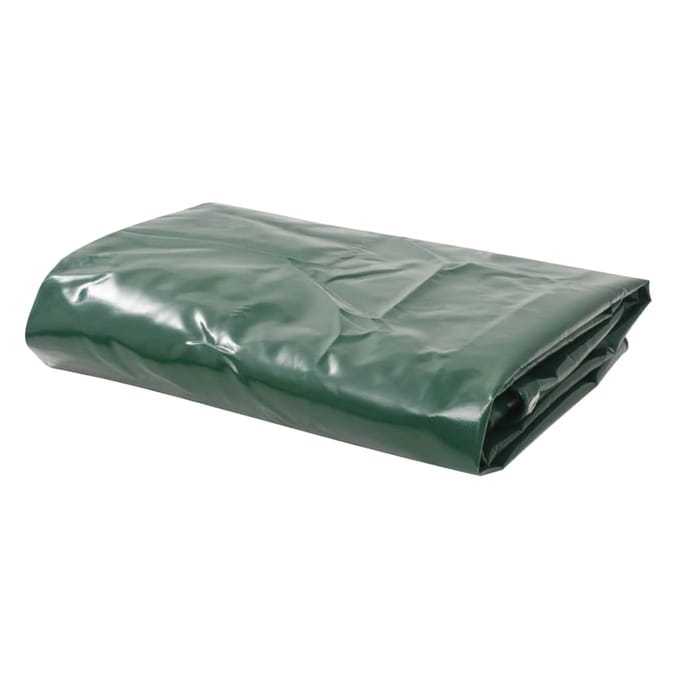 vidaXL - Zeilen - Groen - 6 - x - 8 - m - Canvas - met - PVC-coating