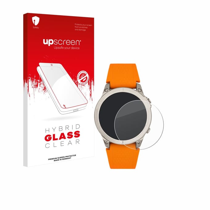 upscreen - Screenprotector voor Watchmark GPS WATCH - Folie Beschermfolie Beschermglas transparant