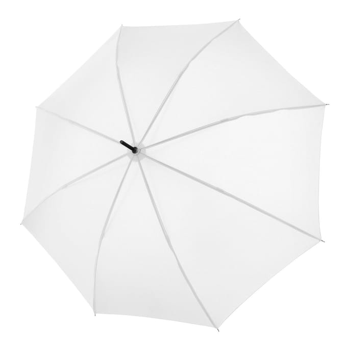 Doppler Bristol Stok paraplu 87 cm - 103cm Diameter - solid white
