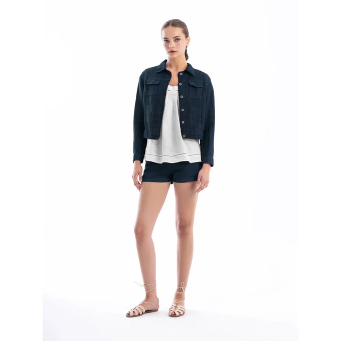 Linnenjas dames Haris Cotton