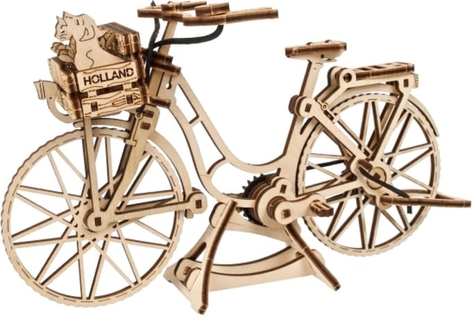 UGEARS Houten 3D Model - Nederlandse Fiets